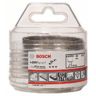 Diamanttrockenbohrer Dry Speed Best for Ceramic, 80 x 35 mm-Beschreibung lesen