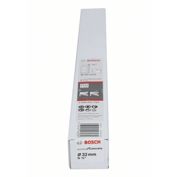Diamantbohrkrone Standard for Concrete 1 1/4" UNC, 32 mm, 300 mm, 3, 10 mm-Beschreibung lesen