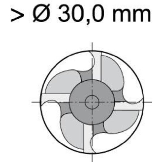 Schaftfräser DIN 844 L N HSSE 32,00mm-Beschreibung lesen