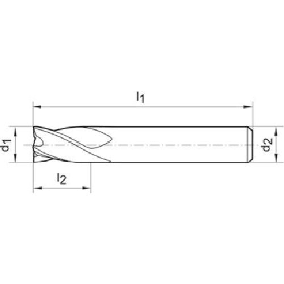 Schaftfräser DIN 6527 K VHM 3,0mm HA Z 4 Schaftfräser DIN 6527 K VHM 3,0mm HA Z 4-Beschreibung lesen