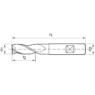 Schaftfräser DIN 6527 L VHM 14,0mm HA Z 3-Beschreibung lesen