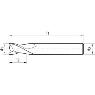 Schaftfräser DIN 6527 K VHM 14,0mm HA Z 2-Beschreibung lesen