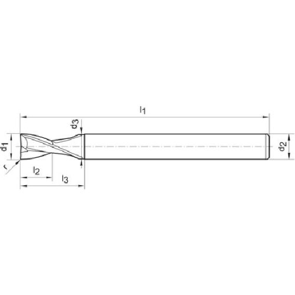 Schaftfräser VHM 25 Grad 2,0mm HA Z 2 W Schaftfräser VHM 25 Grad 2,0mm HA Z 2 W-Beschreibung lesen