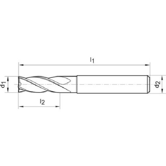 Schaftfräser DIN 6527 L VHM TiALN 3,0mm HB Z 4 Schaftfräser DIN 6527 L VHM TiALN 3,0mm HB Z 4-Beschreibung lesen