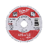 Discos finos para corte de metal Contractor - SCS 41 / 125 x 1 x 22 mm Contractor series - 50 pcs