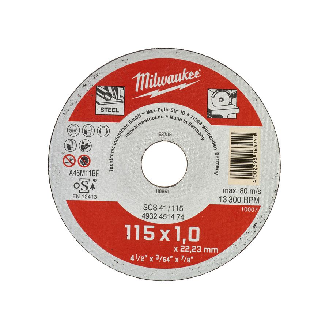 Discos finos para corte de metal Contractor - SCS 41 / 125 x 1 x 22 mm Contractor series - 50 pcs-Leer más
