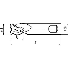 Mehrzweckfräser WN VHM 0,6mm extra kurz HB Z 3 Mehrzweckfräser WN VHM 0,6mm extra kurz HB Z 3
