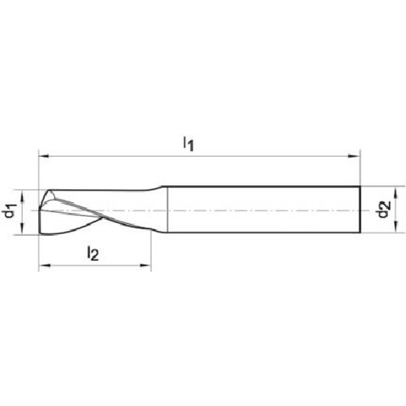 Einzahnfräser WN VHM 2,0mm-Beschreibung lesen