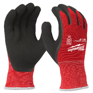 Guantes anticorte con protección térmica Nivel 1 - Winter Gloves Cut Level 1 -M/8 -1pc-Leer más
