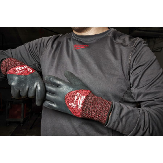 Guantes de invierno anticorte con protección térmica Nivel 3 - 12 Pack Winter Cut Level 3 Gloves-L/9-Leer más