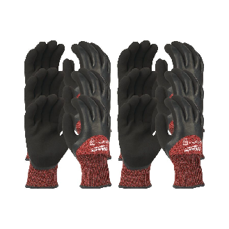 Guantes de invierno anticorte con protección térmica Nivel 3 - 12 Pack Winter Cut Level 3 Gloves-M/8-Lire la description