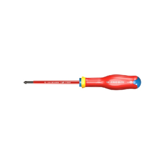 Tournevis électricien Protwist cruciforme Pozidriv® isolé 1000V PZ3 8x150mm longueur totale 275mm  - ATD3X150VE-Beschreibung lesen
