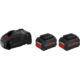 Visseuse à chocs 18V  GDR 18V-160 + 2 batteries ProCORE 55 Ah + chargeur + coffret L-BOXX - BOSCH - 06019G5106-Lire la description
