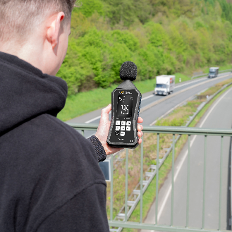 PCE Instruments Schallpegelmessgerät PCE-325D mit Datenlogger |Aufnahmemodus |Speicher für 32000 Werte |inkl. Software-Beschreibung lesen