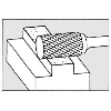 Kleinfrässtift HM ZYA0613 C 3mm 6x13mm Kleinfrässtift HM ZYA0613 C 3mm 6x13mm