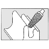 Frässtift HM KEL1230 Alu 8mm 12x30mm Frässtift HM KEL1230 Alu 8mm 12x30mm