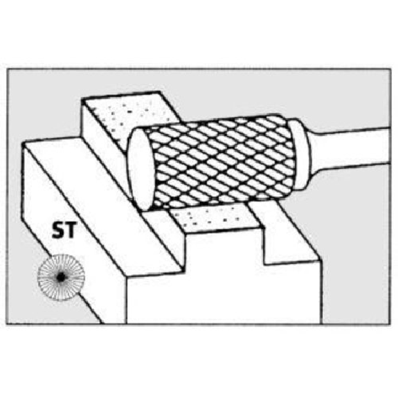 Frässtift  HM ZYAS0413 C 6mm 4x13mm-Beschreibung lesen