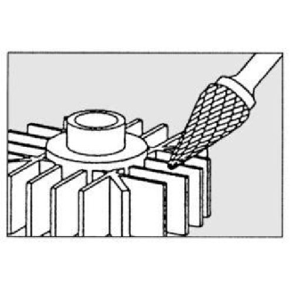 Kleinfrässtift HM SKM0311 C 3mm 3x11mm-Beschreibung lesen