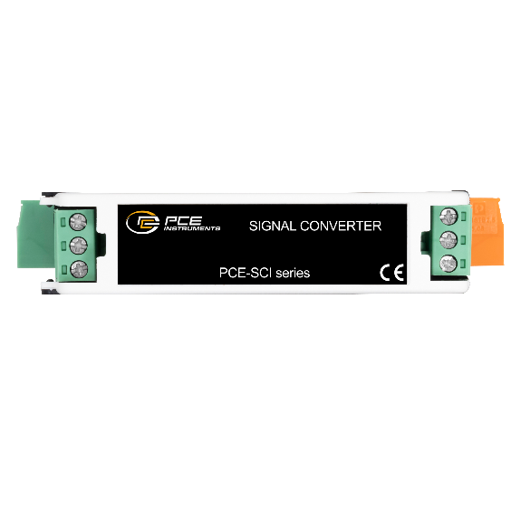 PCE Instruments Strommessumformer PCE-SCI-D für elektrische Signale|4  20 mA & 0  10V |Hutschienenmontage |CAT II/300V-Beschreibung lesen