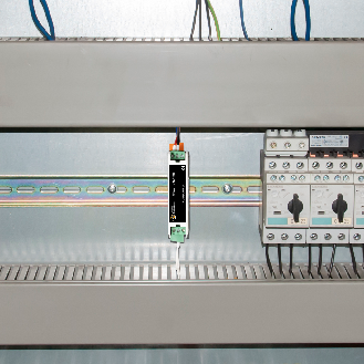 PCE Instruments Strommessumformer PCE-SCI-D für elektrische Signale|4  20 mA & 0  10V |Hutschienenmontage |CAT II/300V-Beschreibung lesen