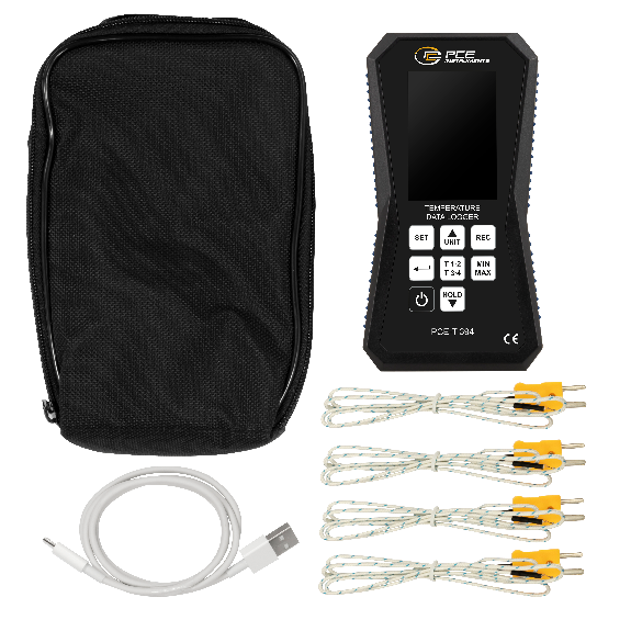 PCE Instruments Thermomètre PCE-T 394 PCE Instruments Thermomètre PCE-T 394-Lire la description