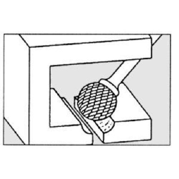 Frässtift  HM KUD0605 C 6mm 6x 5,4mm-Beschreibung lesen