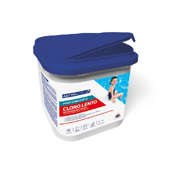 Tricloro granulado lento, 5 kg -  11405-Leer más