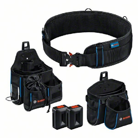 Kit combinado Kit de herramientas: 1 cinturón 108, 1 GWT 2, 1 GWT 4, 2 ProClick Holders -  1600A0265R-Leer más