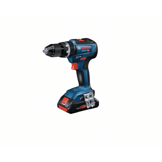 Taladro a batería con percusión GSB 18V - 55 con L-Boxx, sin baterias ni cargador -  06019H5303-Leer más