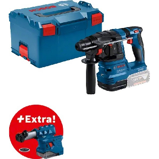 Martillo perforador SDS plus a batería GBH 18V-22 + Kit aspirador GDE 18V-12 -  0611924004-Leer más