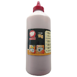 Polvo colorante para trazadoras 1000 g rojo -  P1000BR-Leer más