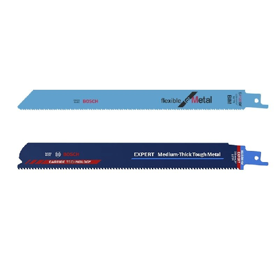 Kit hojas de sierra sable  S1122 BF METAL (25 uds) +  S1155 HHM (1 ud) -   2608653598-Leer más