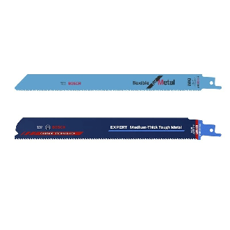 Kit hojas de sierra sable  S1122 BF METAL (25 uds) +  S1155 HHM (1 ud) -   2608653598-Leer más