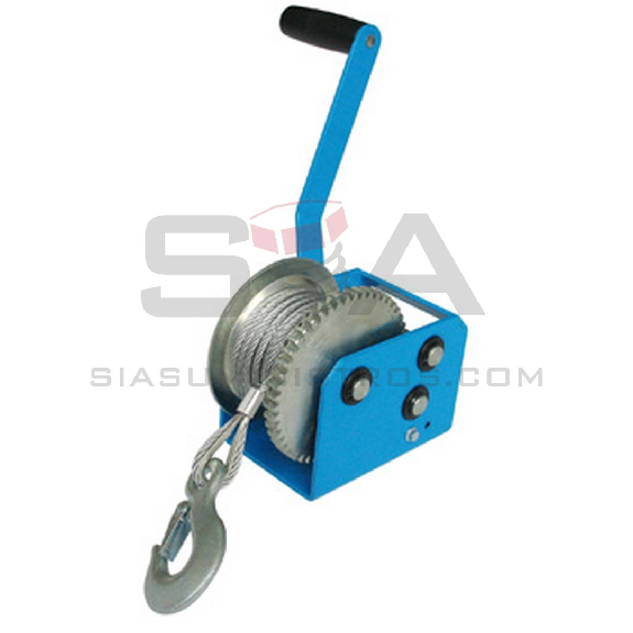 Cabestrante manual cable 7,5 metros HW 1.100 Kg -  758580250-Leer más