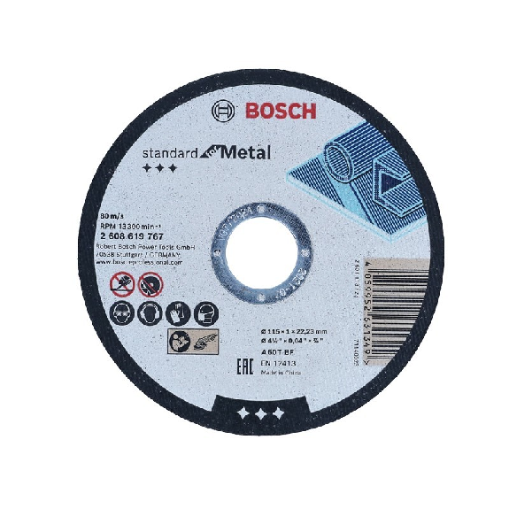 Cubo de discos de corte Standard for Metal 115x1 mm, 100 uds -  061599765H-Leer más