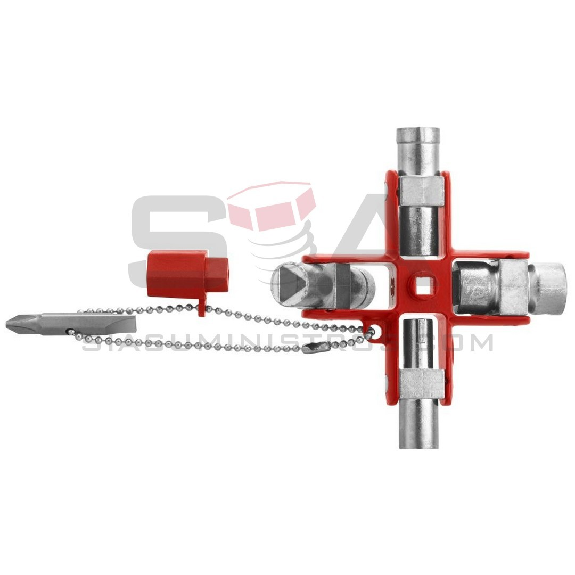 Llave en cruz 9 multihuellas - 838305PB-Leer más