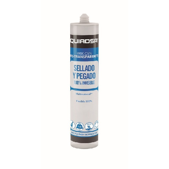 Polímero BRIK-CEN MS Transparente cristal 290 ml. -  52503152-Leer más