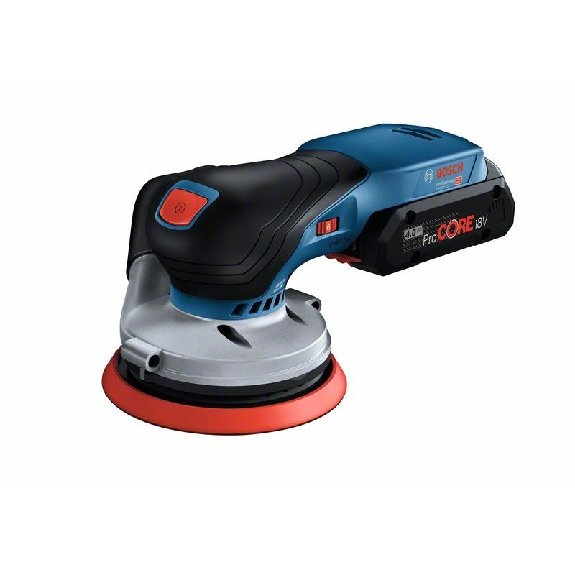 Lijadora excéntrica a batería profesional GEX 18V-125 con accesorios en maletín - 0601372200-Leer más