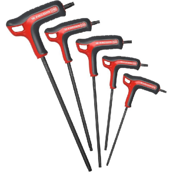 Jeu 5 touches torx mangue t-Beschreibung lesen