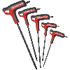 JUEGO 5 LLAVES TORX MANGO T