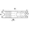 Halbrund-Profilfräser DIN 855 HSS 50x 6mm R 1,0 Halbrund-Profilfräser DIN 855 HSS 50x 6mm R 1,0