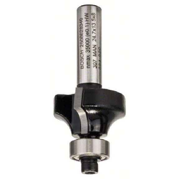 Abrundfräser Standard for Wood, 8 mm, R1 6 mm, L 13,2 mm, G 53 mm-Beschreibung lesen