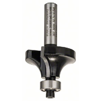 Abrundfräser Standard for Wood, 8 mm, R1 10 mm, L 16,5 mm, G 57 mm-Beschreibung lesen