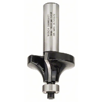 Abrundfräser Standard for Wood, 12 mm, R1 12 mm, L 19 mm, G 70 mm-Beschreibung lesen