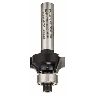 Abrundfräser Standard for Wood, 8 mm, R1 4 mm, L 10,5 mm, G 53 mm-Beschreibung lesen