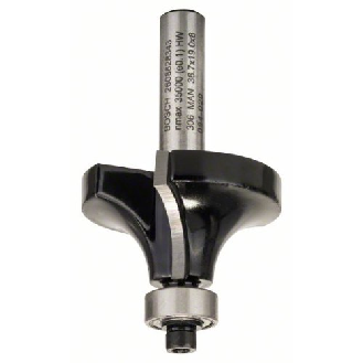Abrundfräser Standard for Wood, 8 mm, R1 12 mm, L 19 mm, G 60 mm-Beschreibung lesen