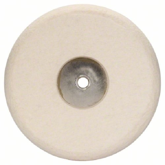Filzpolierscheibe mit Gewinde M 14, 180 mm-Beschreibung lesen