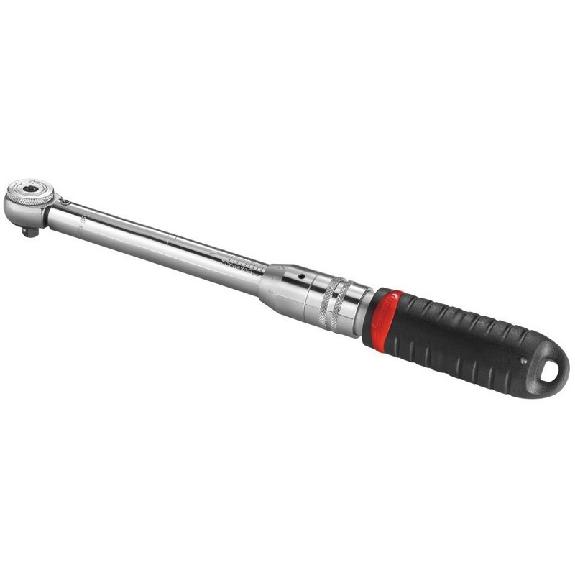 Llave dinamométrica con trinquete fijo 1/4" - 5 - 25 Nm -  R.208-25PB-Leer más