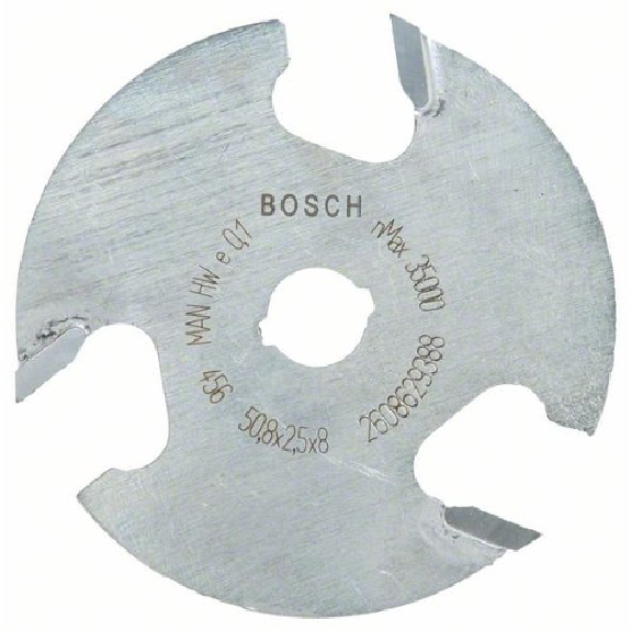 Scheibennutfräser, 8 mm, D1 50,8 mm, L 2,5 mm, G 8 mm-Beschreibung lesen