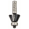 Fase-/Bündigfräser 8 mm, D1 23,7 mm, B 5,5 mm, L 12 mm, G 54 mm, 25°